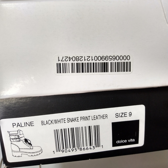 Dolce Vita Paline snake print leather boots - Picture 9 of 11